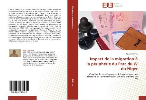 Impact de la migration à la périphérie du Parc du W du Niger