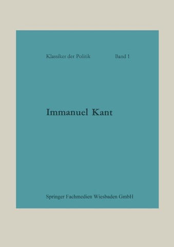 Immanuel Kant