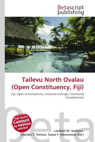 Tailevu North Ovalau (Open Constituency, Fiji)