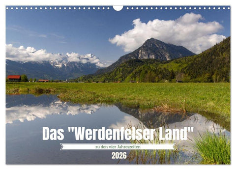 Werdenfelser Land (Wandkalender 2026 DIN A3 quer), CALVENDO Monatskalender