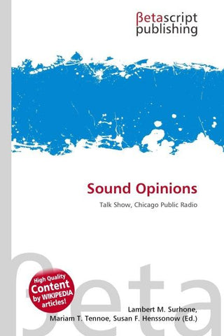Sound Opinions