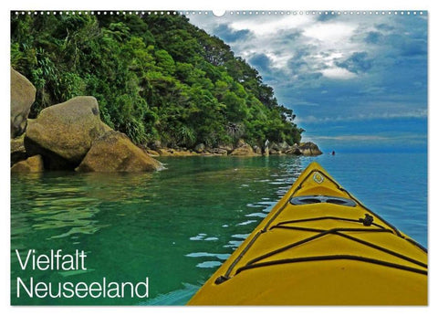 Vielfalt Neuseeland (Wandkalender 2026 DIN A2 quer), CALVENDO Monatskalender