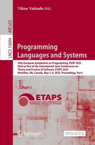 Programming Languages and Systems