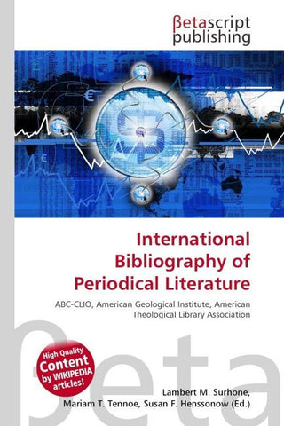 International Bibliography of Periodical Literature