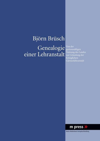 Genealogie einer Lehranstalt