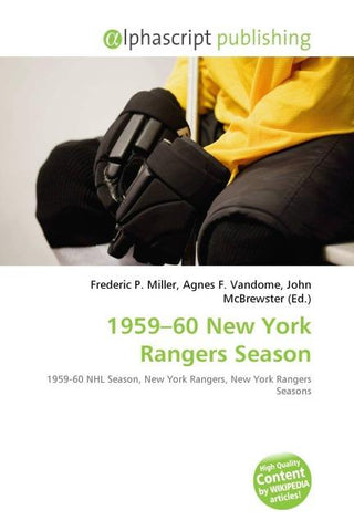 1959-60 New York Rangers Season