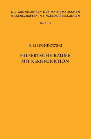 Hilbertsche Räume mit Kernfunktion