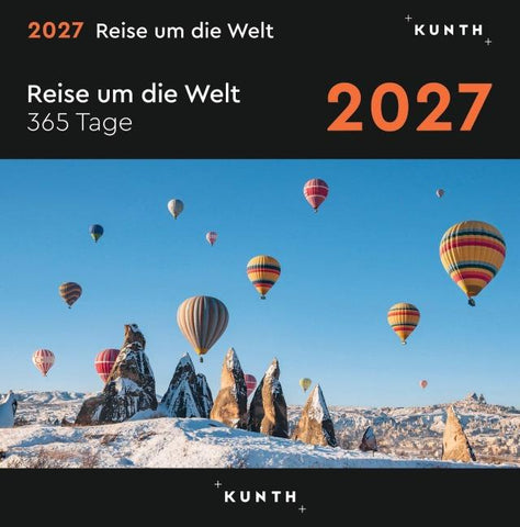 Reise um die Welt - KUNTH 365-Tage-Abreißkalender 2027