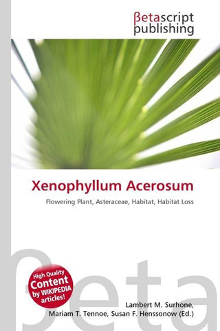 Xenophyllum Acerosum