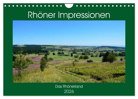 Rhöner Impressionen (Wandkalender 2026 DIN A4 quer), CALVENDO Monatskalender