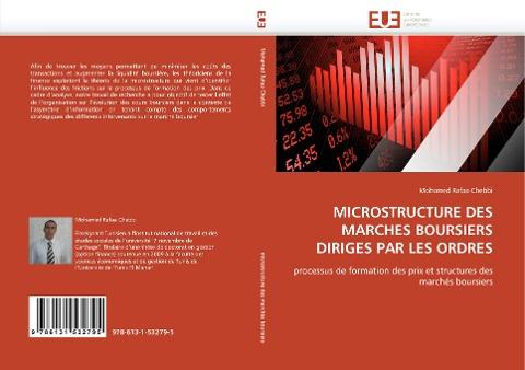 MICROSTRUCTURE DES MARCHES BOURSIERS DIRIGES PAR LES ORDRES