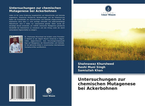 Untersuchungen zur chemischen Mutagenese bei Ackerbohnen