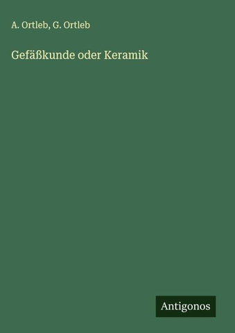 Gefäßkunde oder Keramik