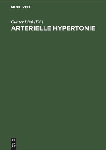 Arterielle Hypertonie