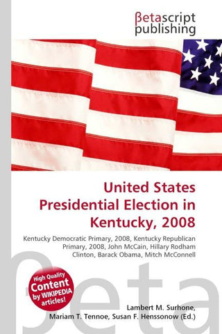 United States Presidential Election in Kentucky, 2008