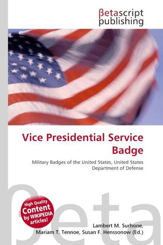 Vice Presidential Service Badge