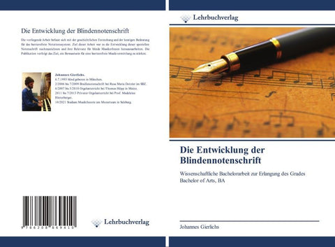 Die Entwicklung der Blindennotenschrift