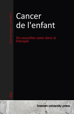 Cancer de l'enfant