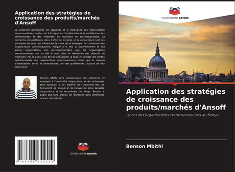 Application des stratégies de croissance des produits/marchés d'Ansoff