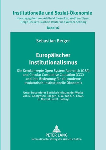 Europäischer Institutionalismus