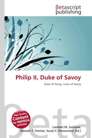 Philip II, Duke of Savoy