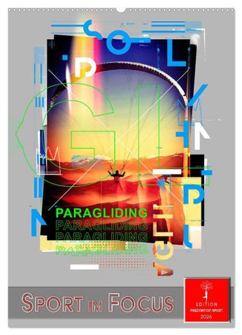 Sport im Focus (Wandkalender 2026 DIN A2 hoch), CALVENDO Monatskalender
