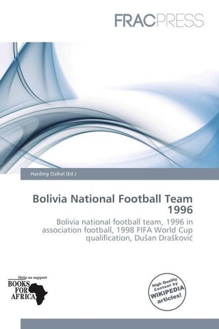 Bolivia National Football Team 1996