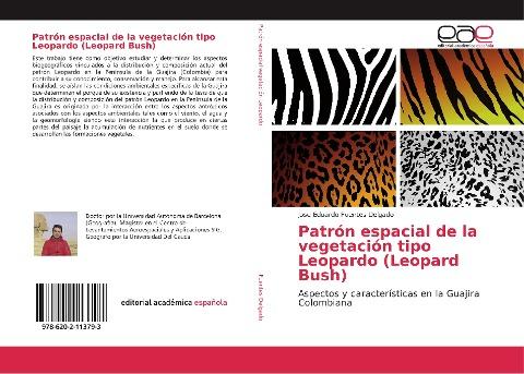 Patrón espacial de la vegetación tipo Leopardo (Leopard Bush)