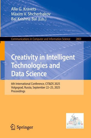 Creativity in Intelligent Technologies and Data Science