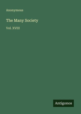 The Many Society