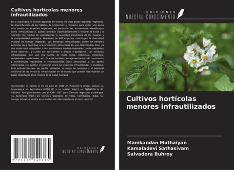 Cultivos hortícolas menores infrautilizados
