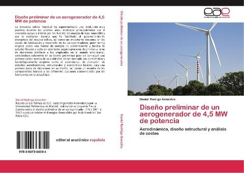 Diseño preliminar de un aerogenerador de 4,5 MW de potencia