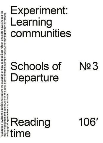 Experiment: Learning Communities