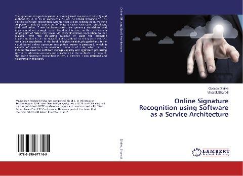Online Signature Recognition using Software as a Service Architecture