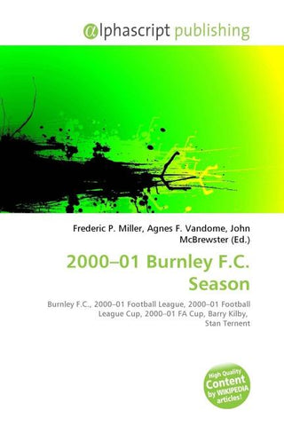 2000-01 Burnley F.C. Season