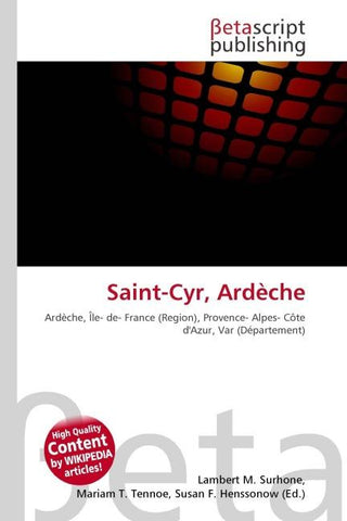 Saint-Cyr, Ardèche