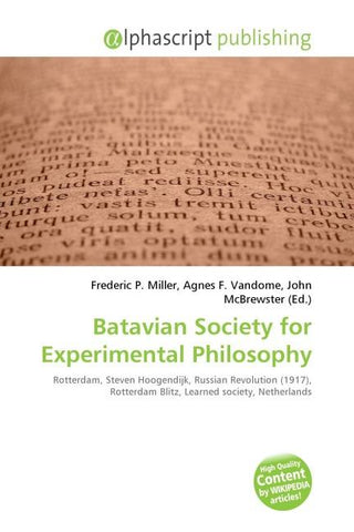 Batavian Society for Experimental Philosophy