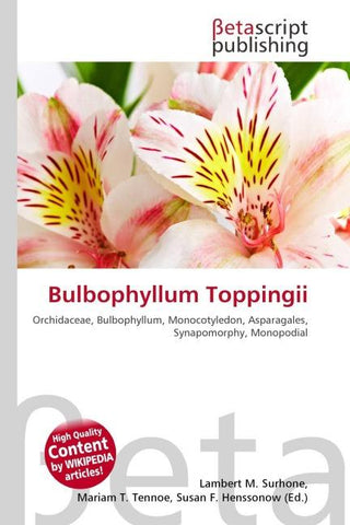 Bulbophyllum Toppingii