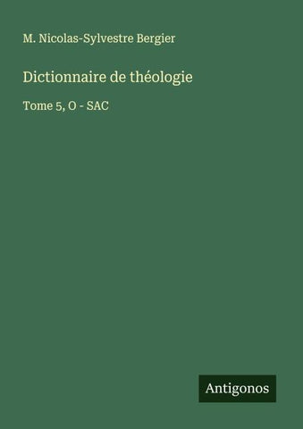 Dictionnaire de théologie