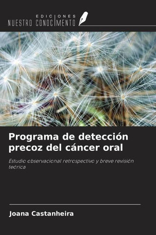 Programa de detección precoz del cáncer oral
