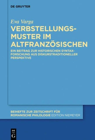 Verbstellungsmuster im Altfranzösischen