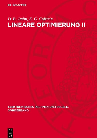Lineare Optimierung II