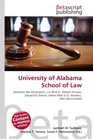 University of Alabama School of Law