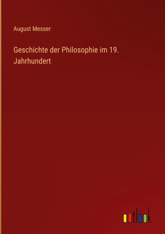 Geschichte der Philosophie im 19. Jahrhundert