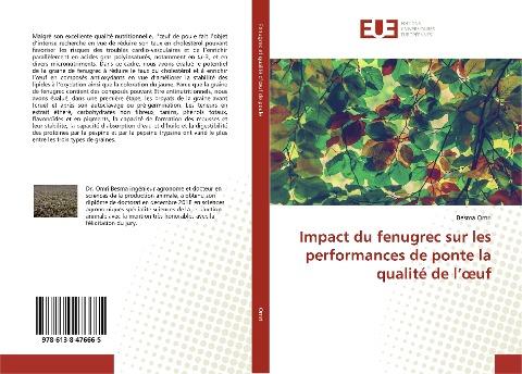 Impact du fenugrec sur les performances de ponte la qualité de l'¿uf