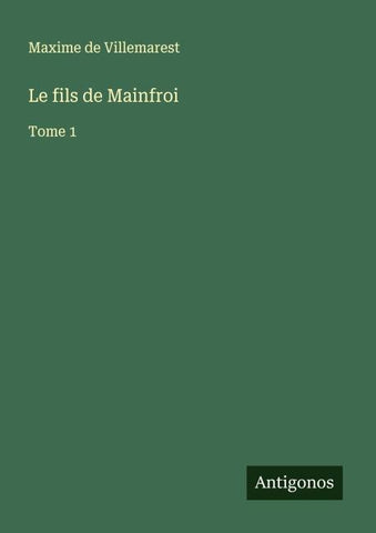 Le fils de Mainfroi