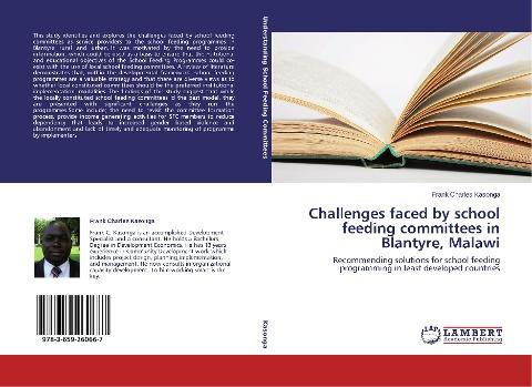 Challenges faced by school feeding committees in Blantyre, Malawi