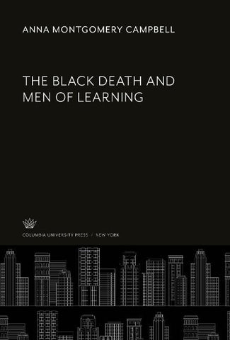 The Black Death and Men of Learning