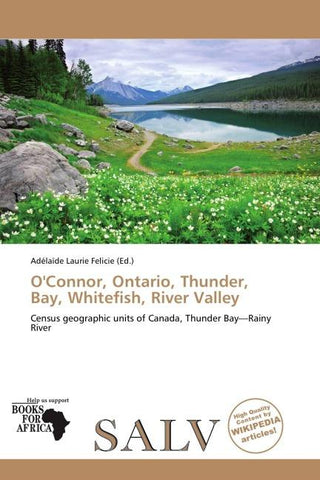 O'Connor, Ontario, Thunder, Bay, Whitefish, River Valley