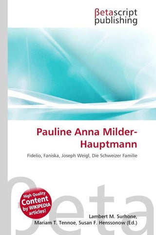Pauline Anna Milder-Hauptmann